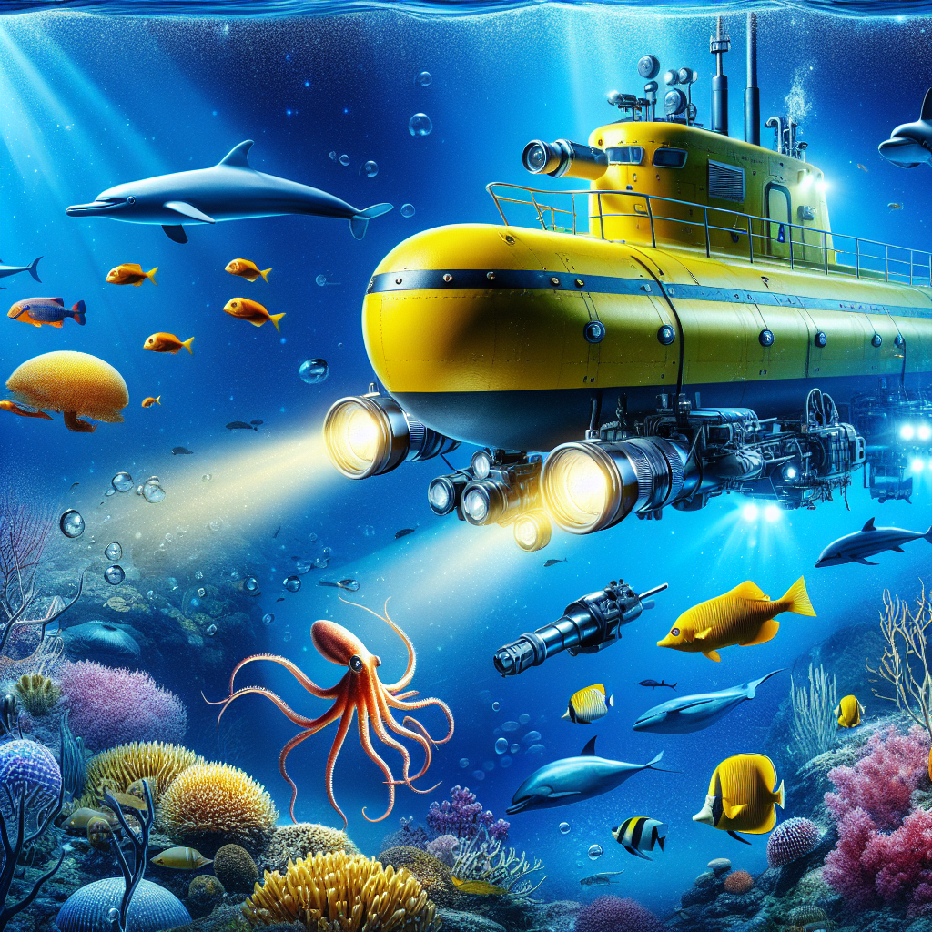Underwater world exploration prompts